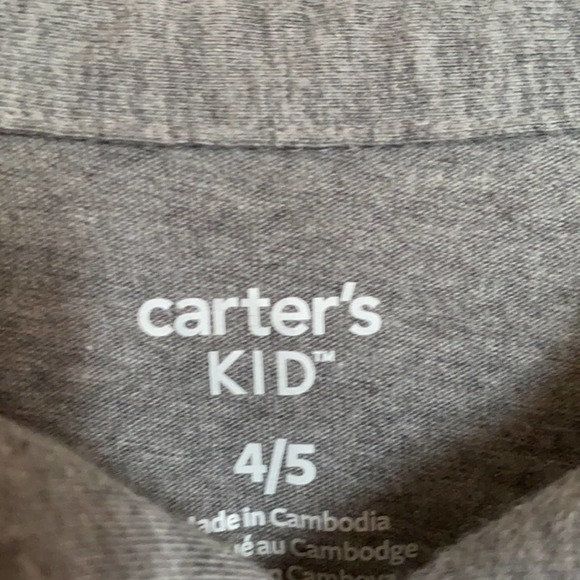 NWOT Carter’s Long Sleeve Shirt (size 4/5) - Picture 2 of 3